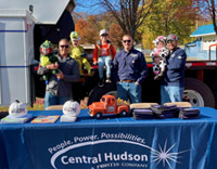 Central Hudson employees in the community