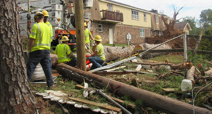 Central Hudson crews make repairs in Georgia after Helene