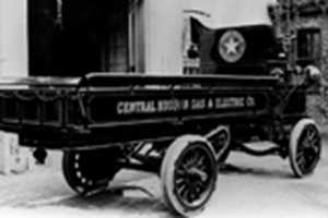 A Central Hudson vehicle from the early 1900s